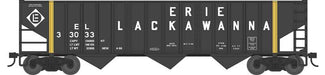Bowser HO Scale 70 Ton 14 Panel 3 Bay Hopper Erie Lackawanna EL