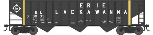 Bowser HO Scale 70 Ton 14 Panel 3 Bay Hopper Erie Lackawanna EL