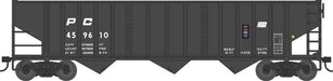 Bowser HO Scale 70 Ton 14 Panel 3 Bay Hopper Penn Central PC