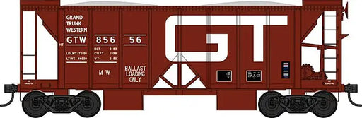 Bowser HO Scale 70-Ton 2-Bay Ballast Hopper Grand Trunk Western GTW