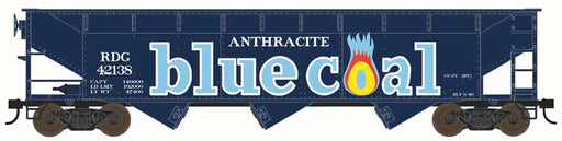 Bowser HO Scale 70 Ton Offset Hopper "Blue Coal"