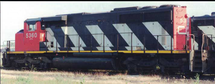 Bowser HO Scale GMD SD40-2W Canadian National CN