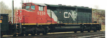 Bowser HO Scale GMD SD40-2W Canadian National CN