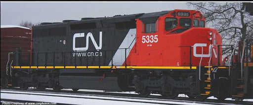 Bowser HO Scale GMD SD40-2W Canadian National CN