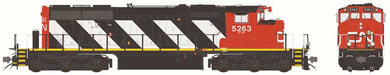 Bowser HO Scale GMD SD40-2W CN 5263 Sergeant Stripe 2010s+