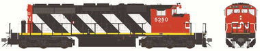 Bowser HO Scale GMD SD40-2W CN As Built w/ Dynamic Brakes