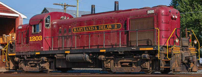 bowser-ho-scale-juniata-rs3m-maryland-delaware-mdde