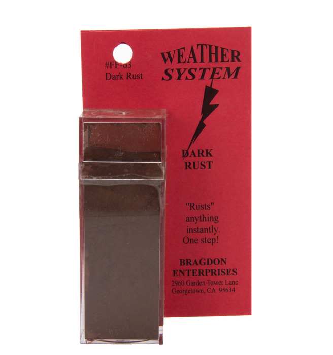 Bragdon Enterprises 63 Dark Rust Weathering Powder 2oz