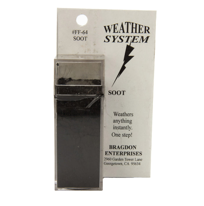 Bragdon Enterprises 64 Soot Black Weathering Powder 2oz