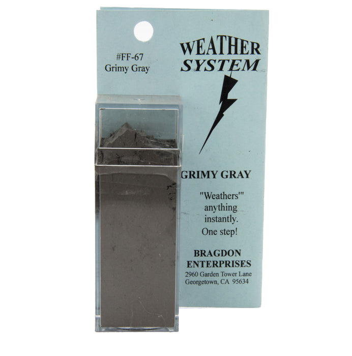Bragdon Enterprises 67 Grimy Grey Weathering Powder 2oz