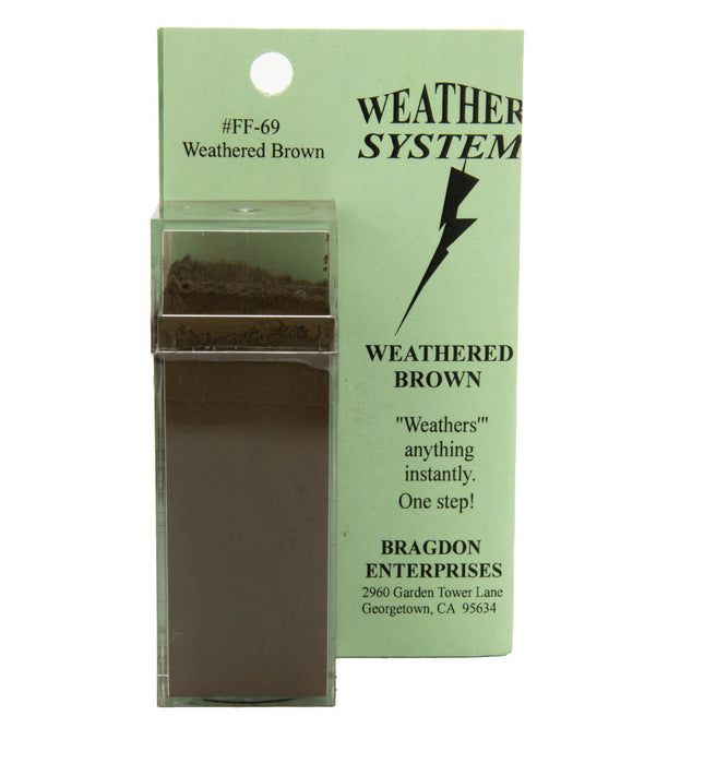 Bragdon Enterprises 69 Weathered Brown Weathering Powder 2oz
