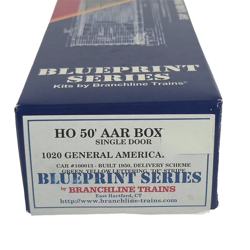 Branchline Trains 1020 HO Scale 50' AAR Boxcar Kit General American GAEX - NOS (# Varies)
