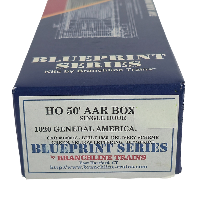 Branchline Trains 1020 HO Scale 50' AAR Boxcar Kit General American GAEX - NOS (# Varies)
