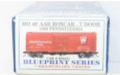 Branchline Trains 1609 HO Scale 40' AAR Boxcar&nbsp;Kit 7' Door Pennsylvania PRR - Shadow Keystone