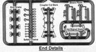 Branchline Trains 151006 HO Scale Heavyweight Car End Details (10 Pack)