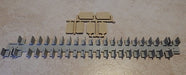 Branchline Trains 51118 HO Scale Coach Seats with Partitions