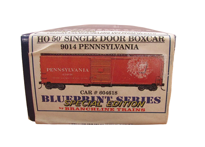 Branchline Trains 9014 HO Scale 50' Boxcar Pennsylvania PRR - NOS (# Varies)