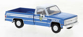 Brekina 19654 HO Scale 1981 Chevy C10 Pickup Truck -  New York Police Department NYBD