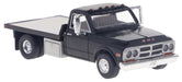 Brekina 19669 HO Scale 1981 GMC Sierra Grande Flatbed Truck - Black