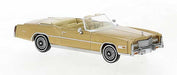 Brekina 19752 HO Scale 1975 Cadillac Eldorado Convertible - Gold