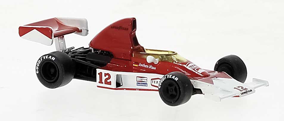 Brekina 22951 HO Scale 1975 McLaren M23D Emerson Jochen Mass #12 Formula 1 Car