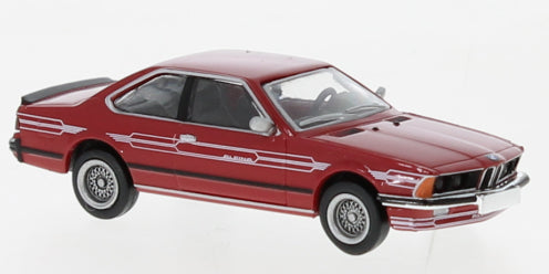Brekina 24360 HO Scale BMW 635 Csi - Alpina Red