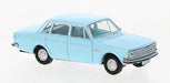 Brekina 29423 HO Scale 1966-1973 Volvo Series 144 Sedan Pastel Blue