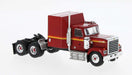 Brekina 85784 HO Scale Chevrolet Bison Tractor/Semi - Red and Yellow