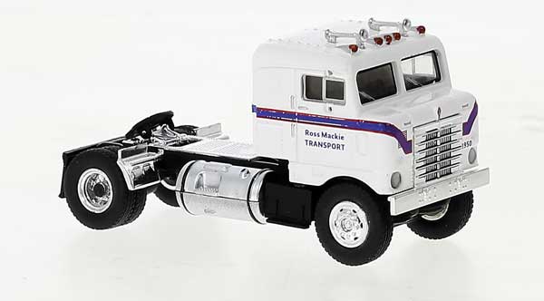 Brekina 85951 HO Scale 1950 Kenworth Bullnose Semi Tractor Cab - Ross Mackie