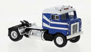 Brekina 85955 HO Scale 1950 Kenworth Bullnose Semi Tractor Cab - Blue and White