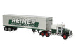 Brekina 86258 HO Scale Kenworth W900 with Trailer - Reimer