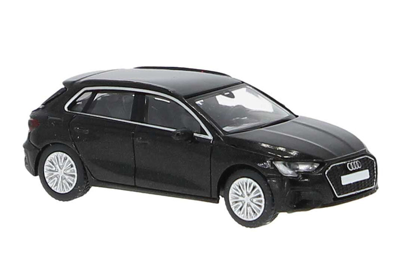 Brekina PCX 870559 HO Scale Audi A3 (8Y) - Black