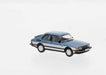 Brekina PCX 870651 HO Scale 1986 Saab 900 Turbo - Silver and Blue