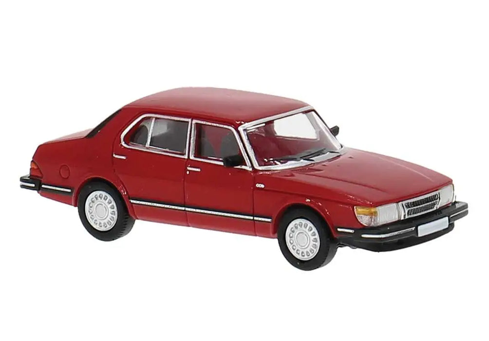 Brekina PCX 870756 HO Scale 1986 Saab 900 - Red