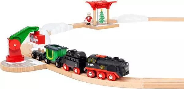 Brio 36014 Christmas Steam Train Set