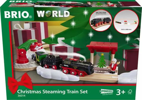 Brio 36014 Christmas Steam Train Set