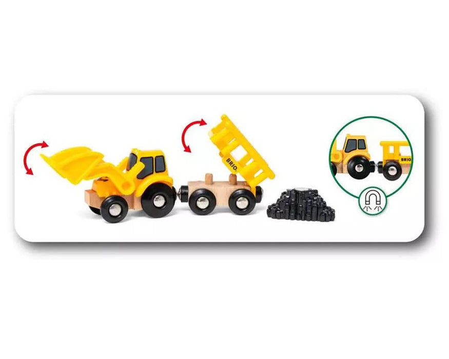 Brio 33658 Construction Vehicles (4 Pack)