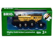 Brio 33630 Mighty Golden Action Locomotive