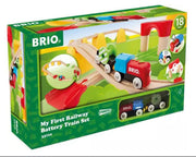 Brio 33710 My First Railway Battery Powered Wooden Train Set