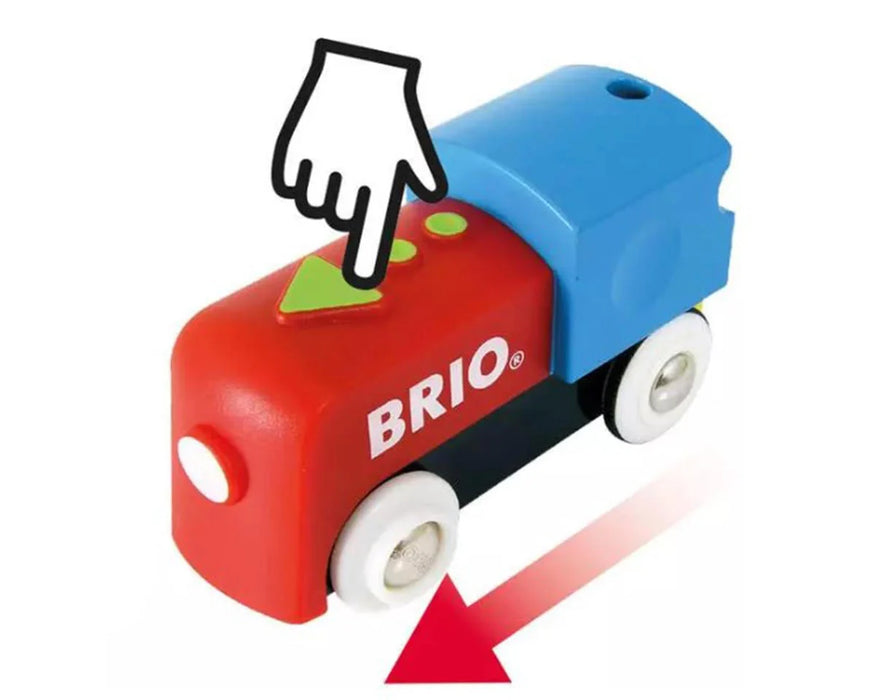 Brio 33710 My First Railway Battery Powered Wooden Train Set