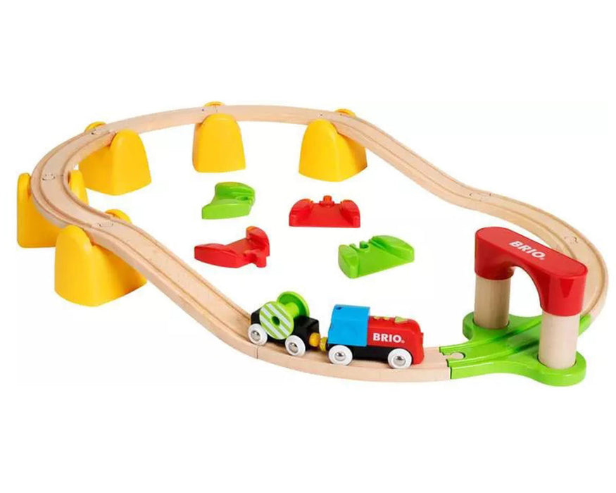 Brio 33710 My First Railway Battery Powered Wooden Train Set