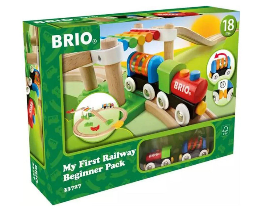 Brio 33727 My First Railway Beginner Wooden Train Pack