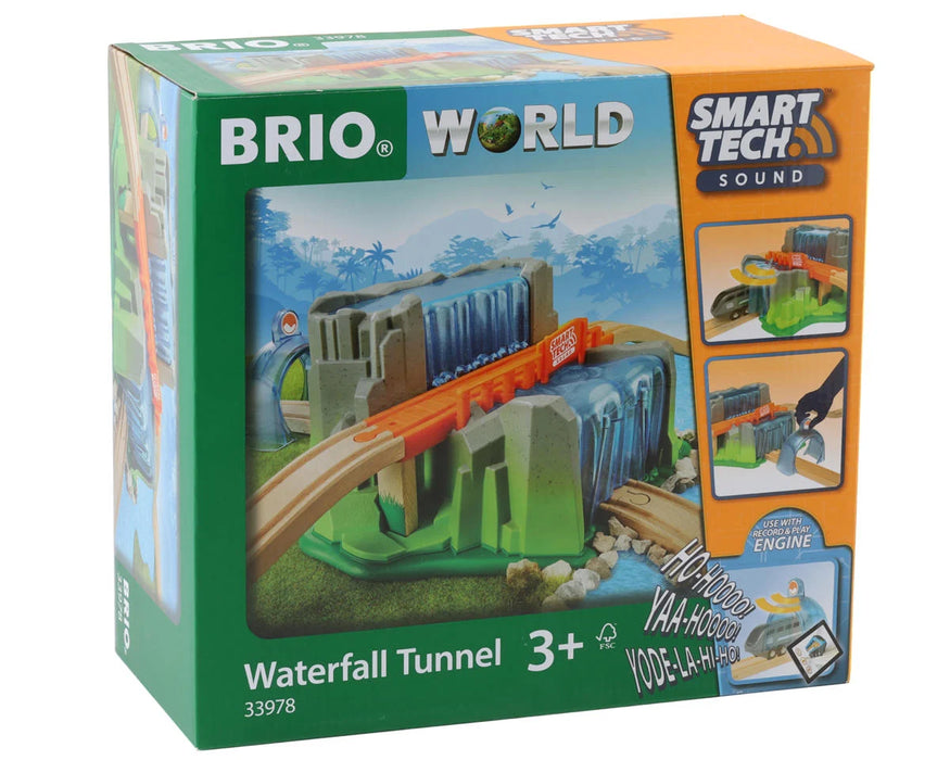 Brio 33978 Smart Tech Sound Waterfall Tunnel Set