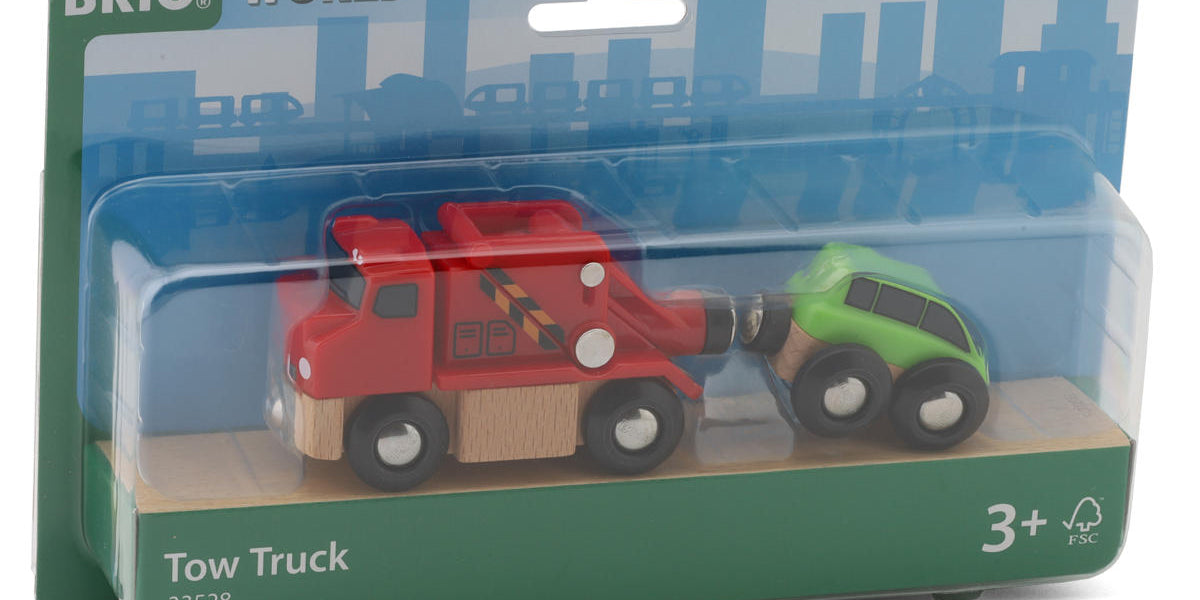 Brio 33528 Tow Truck — White Rose Hobbies