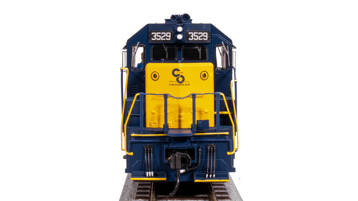 Broadway Limited BLI 7536 HO Scale EMD GP35 Chesapeake & Ohio C&O 3529 Paragon4