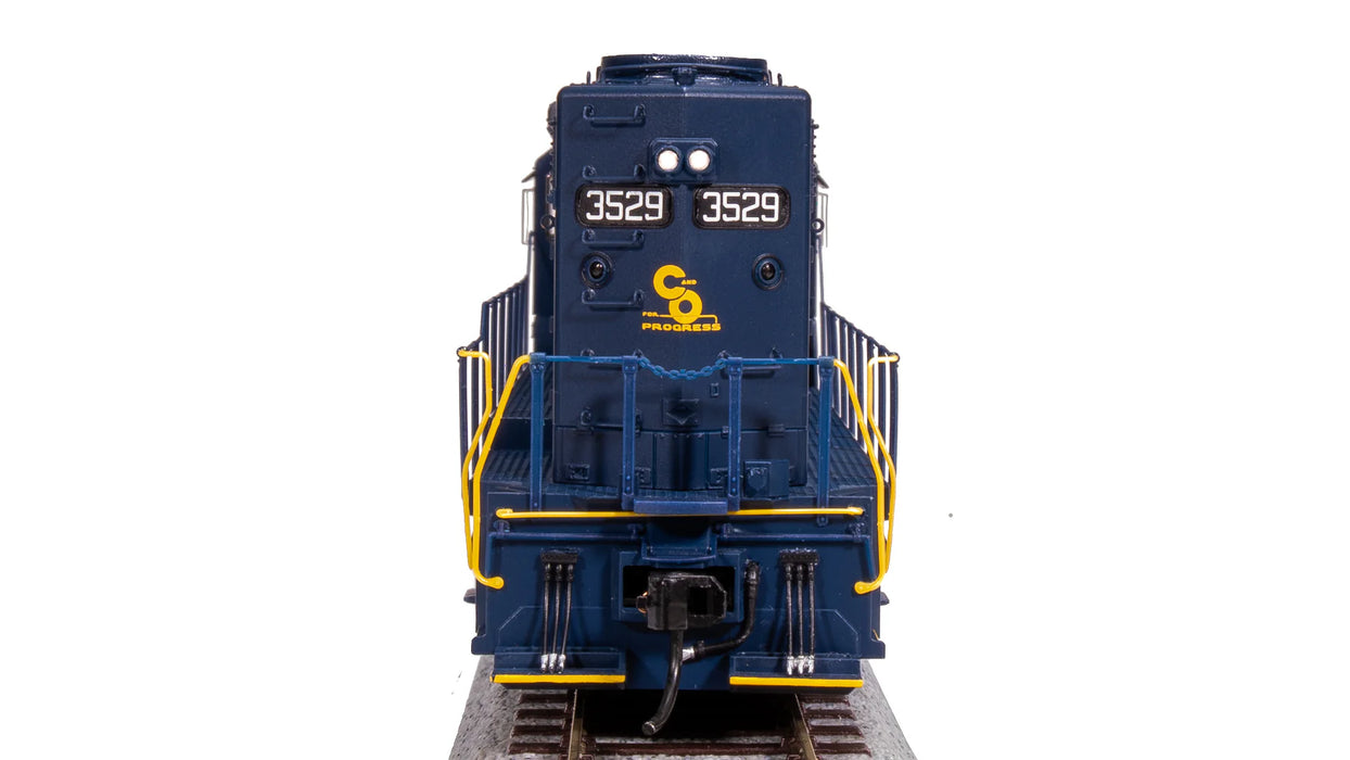 Broadway Limited BLI 7536 HO Scale EMD GP35 Chesapeake & Ohio C&O 3529 Paragon4