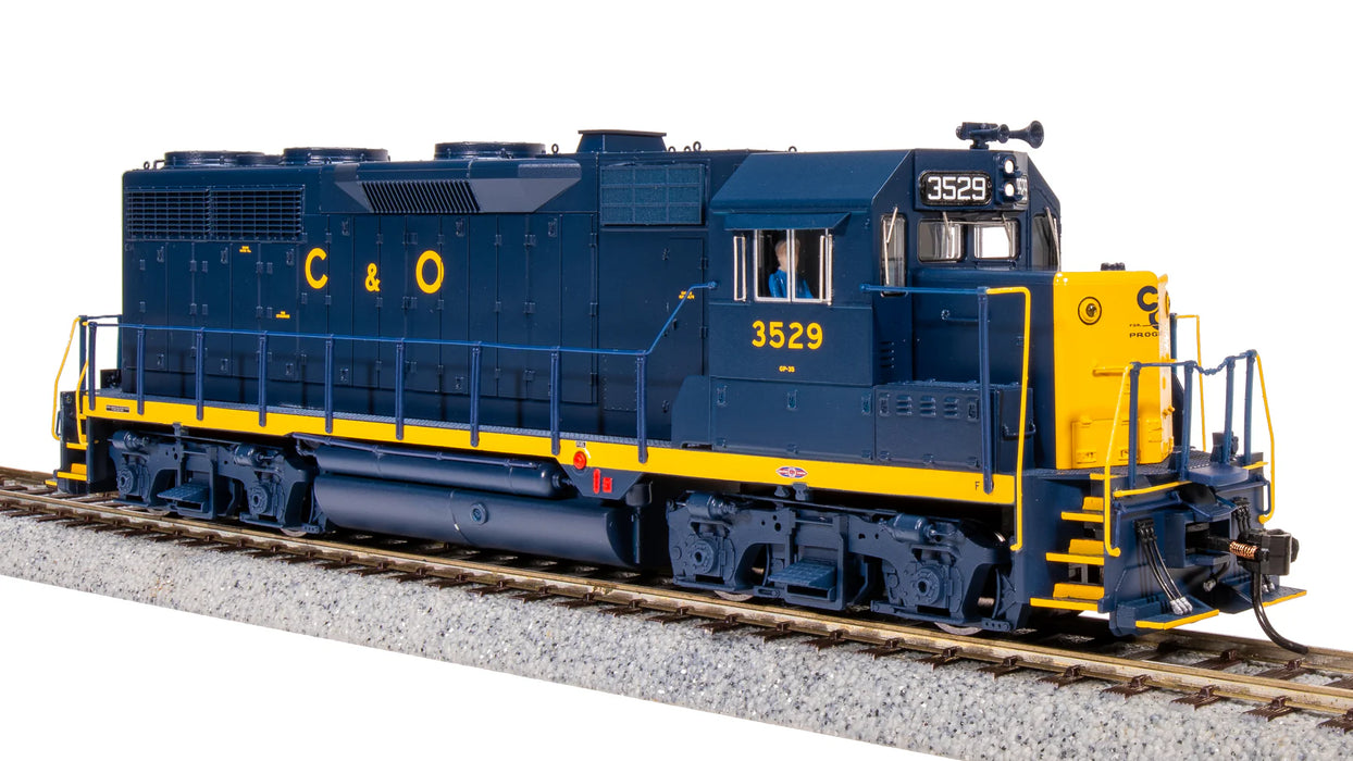 Broadway Limited BLI 7536 HO Scale EMD GP35 Chesapeake & Ohio C&O 3529 Paragon4