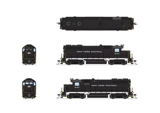 Broadway Limited BLI 7540 HO Scale EMD GP35 New York Central NYC 6143 Paragon4
