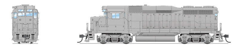 Broadway Limited BLI 7583 HO Scale EMD GP30 Undecorated Paragon4 DCC
