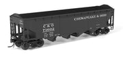 Broadway Limited Imports HO Scale ARA 70 Ton 4 Bay Hopper C&O H7-13 6 Pack